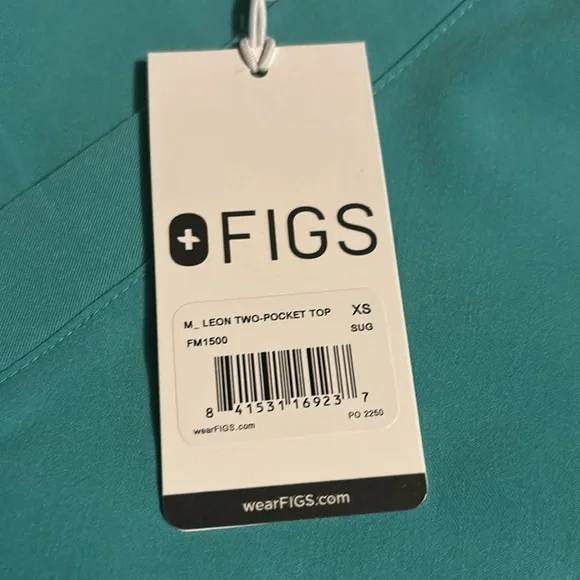 Figs Men's Leon 2 Pocket Scrub Shirt - Picture 4 of 6